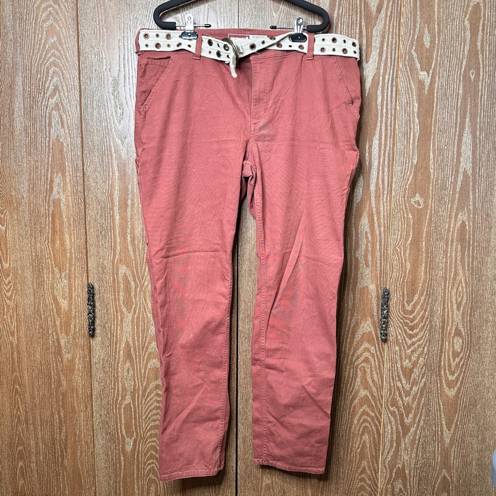 Carhartt Rugged Flex Relaxed Fit Canvas Work Pant BN5113-W Terracotta Pink 16R